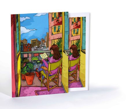 Kendine Ait Bir Oda, Özel Tasarım Kılıflı A4 Poster