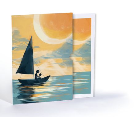 Kitapla Ufka, Özel Tasarım Kılıflı A4 Poster