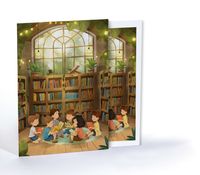 Kütüphane Macerası, Özel Tasarım Kılıflı A4 Poster