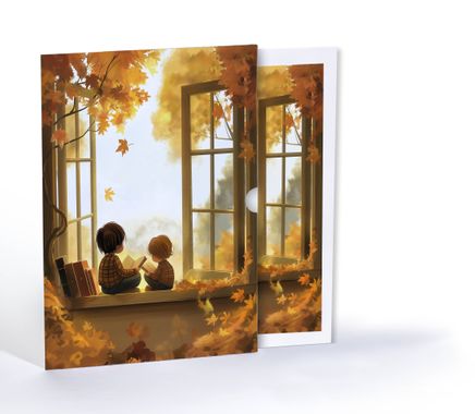 Son Bahar Okumaları, Özel Tasarım Kılıflı A4 Poster