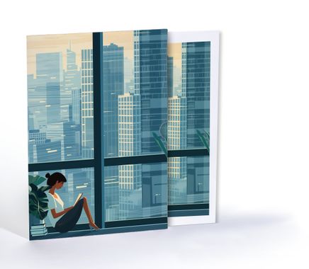 Şehir ve Kelimeler, Özel Tasarım Kılıflı A4 Poster