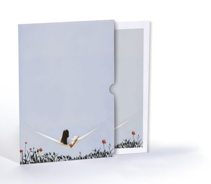 Doğa ve Kitap, Özel Tasarım Kılıflı A4 Poster