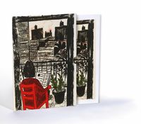 Kırmızı Sandalyedeki Hikayeler, Özel Tasarım Kılıflı A4 Poster