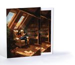 Kitap ve Huzur, Özel Tasarım Kılıflı A4 Poster