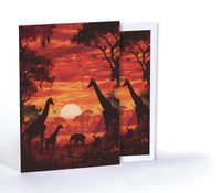 Vahşi Yaşamda Serenat, Özel Tasarım Kılıflı A4 Poster