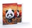 Ormanların Sevimlisi Panda, Özel Tasarım Kılıflı A4 Poster