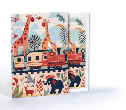 Orman Gezintisi, Özel Tasarım Kılıflı A4 Poster