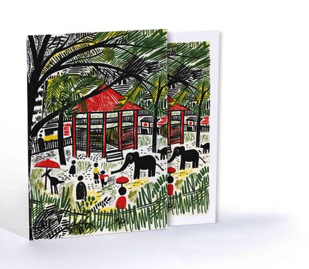 Kırmızı Barınak, Özel Tasarım Kılıflı A4 Poster