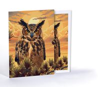 Bilge Baykuş, Özel Tasarım Kılıflı A4 Poster