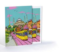 Bohem İstanbul, Özel Tasarım Kılıflı A4 Poster