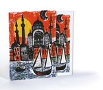 İstanbul'da Gün Batımı, Özel Tasarım Kılıflı A4 Poster