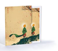 Küçük Prens Sonbahar, Özel Tasarım Kılıflı A4 Poster