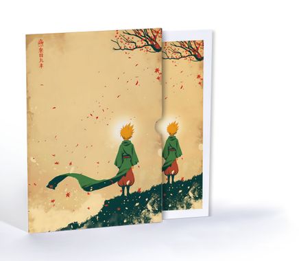 Küçük Prens Sonbahar, Özel Tasarım Kılıflı A4 Poster