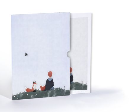 Küçük Prens'in Hikaye Dünyası, Özel Tasarım Kılıflı A4 Poster