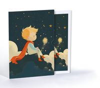 Küçük Prens'in Yıldızlara Dokunuşu, Özel Tasarım Kılıflı A4 Poster