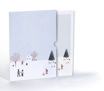 Kar Eğlencesi, A4 Poster (GGK-PF011) 