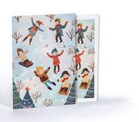 Neşeli Kar Günleri, A4 Poster (GGK-PF019)