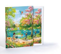 Neşeli Parkta Bir Gün, A4 Poster (GGK-PF020)