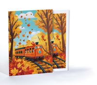 Son Baharın Renkli Yolculuğu, A4 Poster (GGK-PF022) 