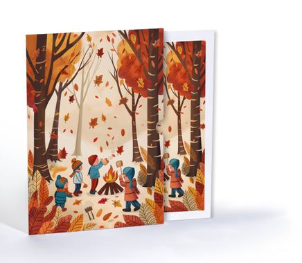 Sonbahar Coşkusu, A4 Poster (GGK-PF023)