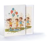 Su ve Balon Eğlencesi, A4 Poster (GGK-PF027)