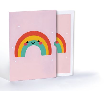 Mutlu Renkler, A4 Poster (GGK-PK011)