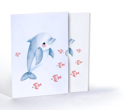 Neşeli Yunus, A4 Poster (GGK-PK013)