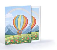 Renkli Uçuş, A4 Poster (GGK-PK015)