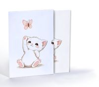 Kelebekle Oyun, Özel Tasarım Kılıflı A4 Poster