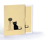 Tatlı Haylaz Kedi, A4 Poster (GGK-PK058)