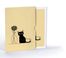 Tatlı Haylaz Kedi, A4 Poster (GGK-PK058)