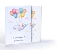 Uçan Balinanın Yolculuğu, A4 Poster (GGK-PK061)