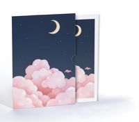 Ay Işığı Bulutları, A4 Poster (GGK-PK066)