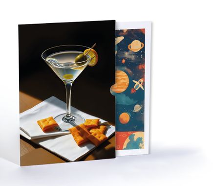 Kokteyl Saati, A4 Poster (GGK-PK082)