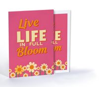 Renkli Yaşa, A4 Poster (GGK-PK088) 