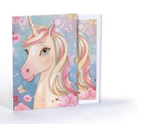 Bahar Unicorn'u, A4 Poster (GGK-PG001)