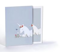 Çiçek Taclı Unicorn, A4 Poster (GGK-PG003)