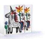 Çiçekli Unicorn, A4 Poster (GGK-PG005)