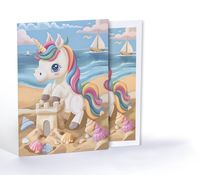 Kumda Oynayan Unicorn, A4 Poster (GGK-PG014)