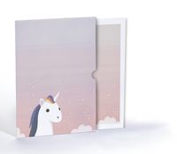 Pembe Rüyalar Unicorn, A4 Poster (GGK-PG016)