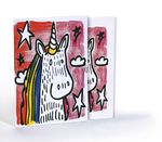 Renkli Unicorn, A4 Poster (GGK-PG019)