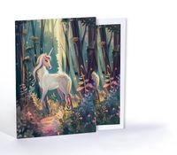 Unicornun Büyülü Geçiti, A4 Poster (GGK-PG026) 