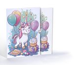 Unicornun Tatlı Dünyası, A4 Poster (GGK-PG031)