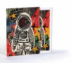 Astronot ve Kozmik Sanat, A4 Poster (GGK-PH001)