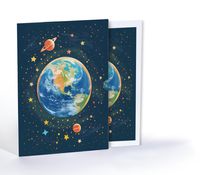 Dünya ve Evren, A4 Poster (GGK-PH003)