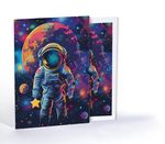 Evrenin Derinliklerindeki Astronot, A4 Poster (GGK-PH004)