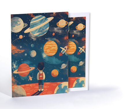 Gezegenler Arasında, A4 Poster (GGK-PH009)