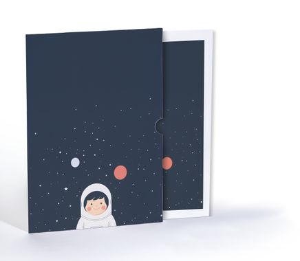 Hayalperest Astronot, A4 Poster (GGK-PH012)