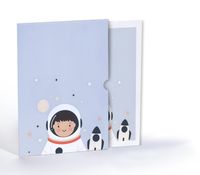 Meraklı Minik Astronot, A4 Poster (GGK-PH015) 