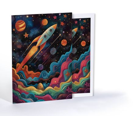 Roket Rüyası, A4 Poster (GGK-PH020)